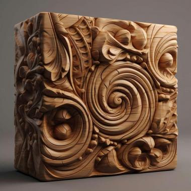 Patterns and decorations stl material 3 3d model